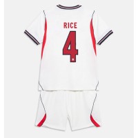 Anglicko Declan Rice #4 Domáci Detský futbalový dres MS 2026 Krátky Rukáv (+ trenírky)